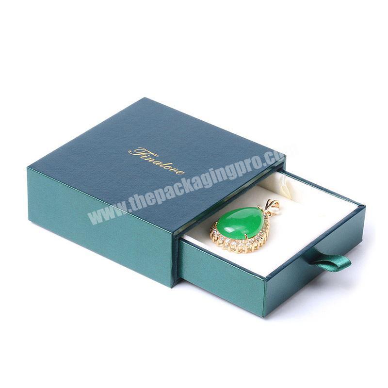 Atrovirens ring bracelet earring jewelry paper box necklace jewelry boxes with logo