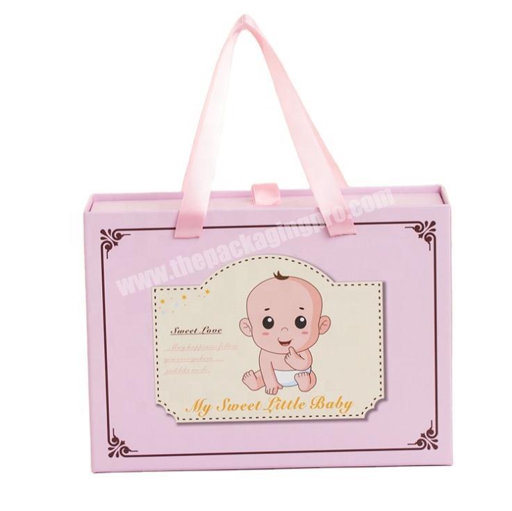 Baby born candy box girl year old gift box baby shower factory wholesale custom