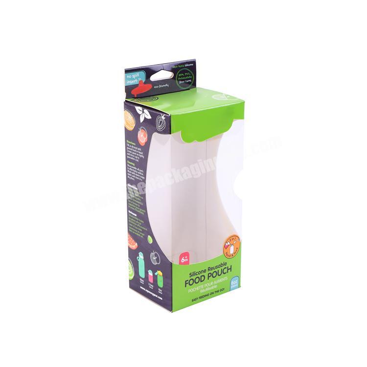 Baby bottles,water bottles Paper Storage Gift Packaging Box with Window