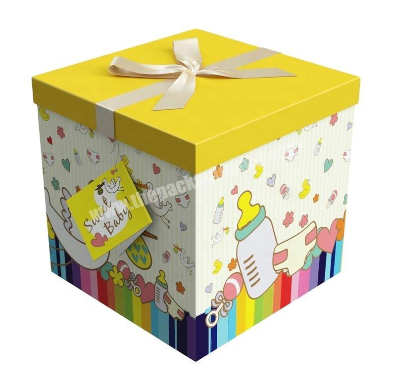 Baby gender reveal gift box surprise gift box cute gift box for children