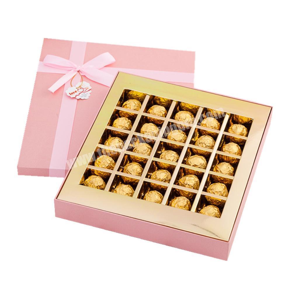 Baby shower empty chocolate boxes truffle packaging gift box for party