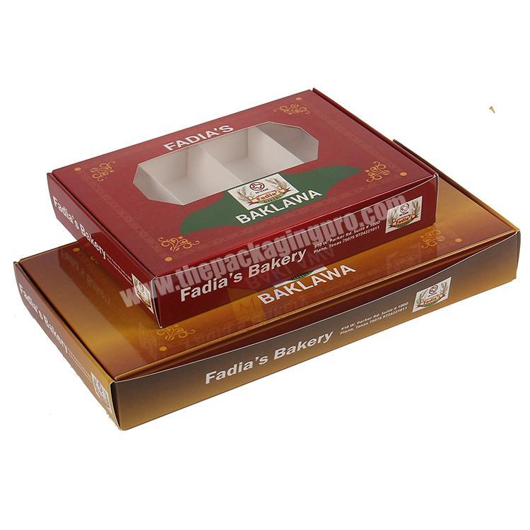 baklava packaging indian sweet box for wholesale