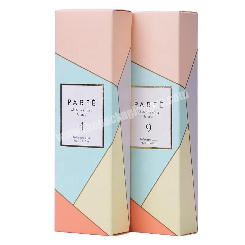 Beautiful Cardboard Perfume Paper Box Packaging, Boites de parfum Caja de perfume
