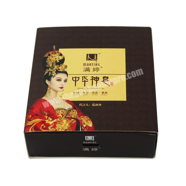 Beautiful Famous Star Paper Sleeve Square Soap Packaging Box
