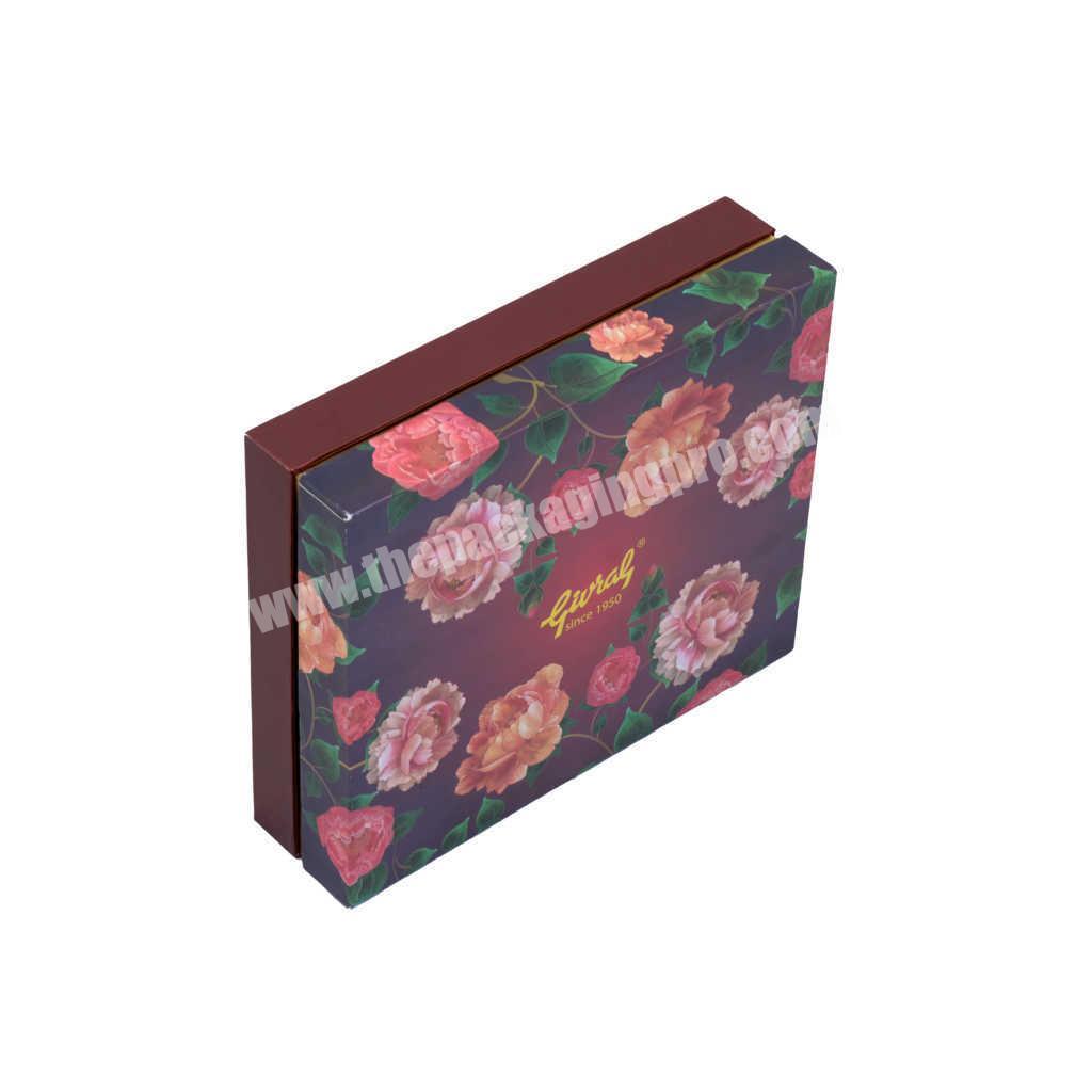 Beautiful Packaging Cardboard Cake Box With Decoration