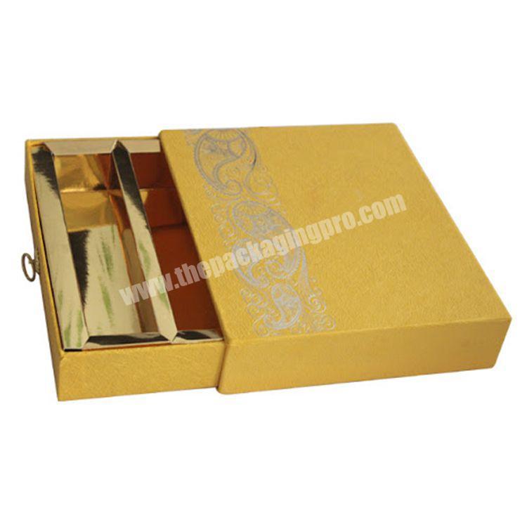 Beautiful Paper Storage Packaging Box Removable Dividers For Cosmetics