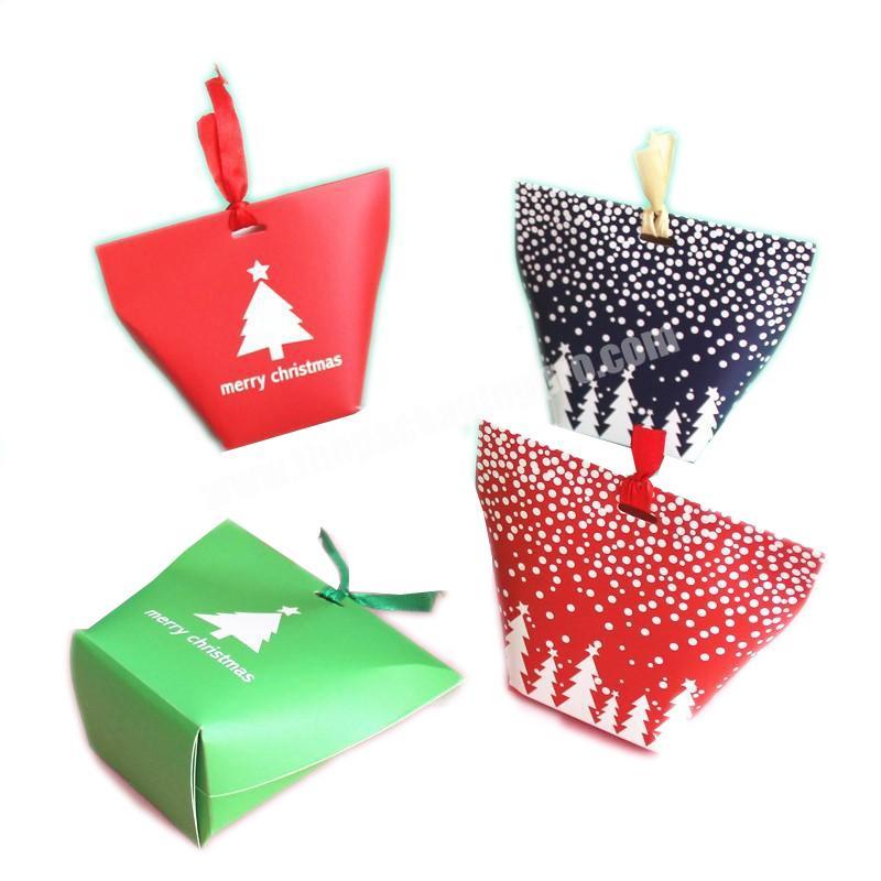 Beautiful rope handle paper bag for gift candy paper bag
