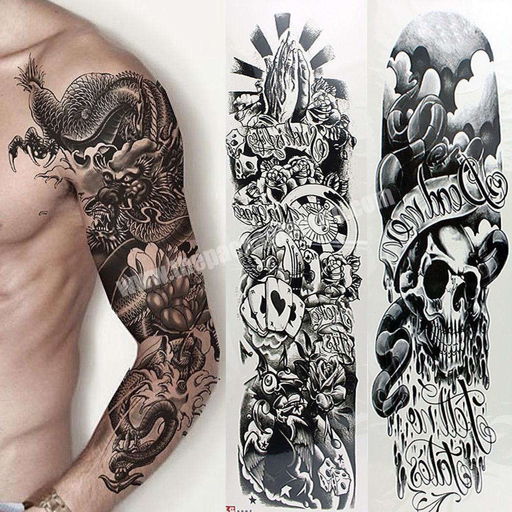 Beautiful Self Adhesive Custom arm tattoo designs