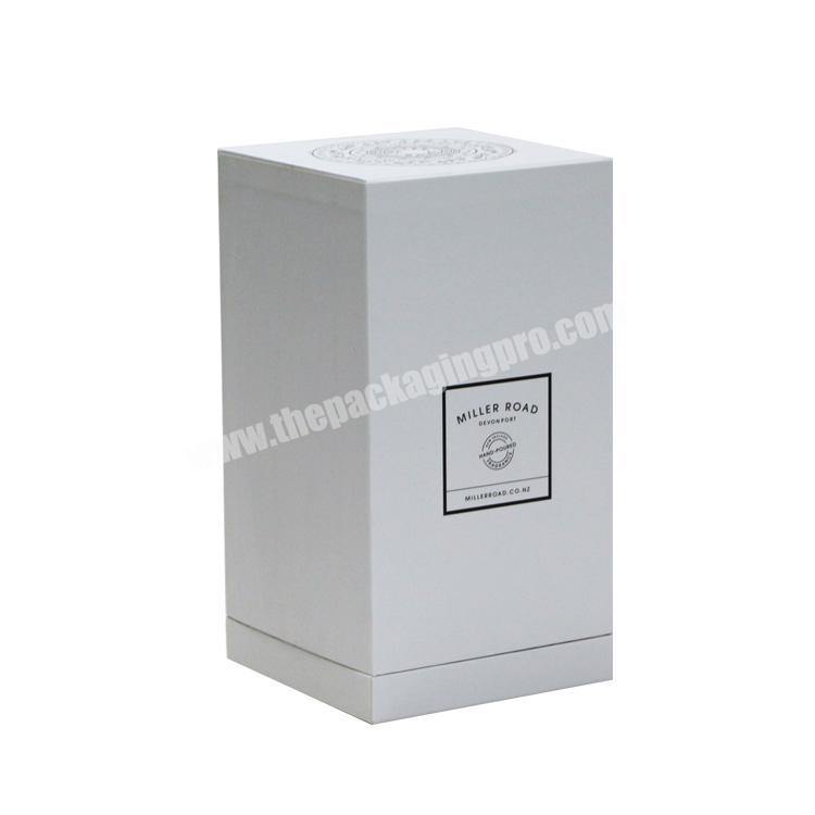 Beauty A white god foil LOGO candle box Papet box in Packaging boxes