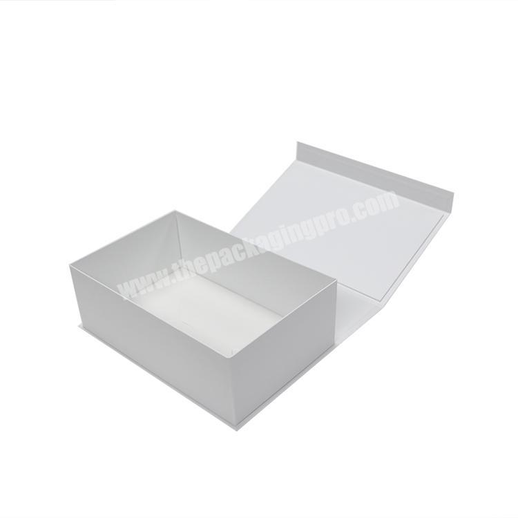 Beauty white paper candle gift boxes with custom logo design cardboard gift paper packaging folding boxes
