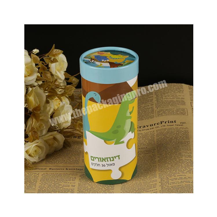 Beheart High End Custom Food Grade Kids Cookies Chips Biscuit Candy Paper Can Cylinder Cans Round Cardboard Box Packaging Tube