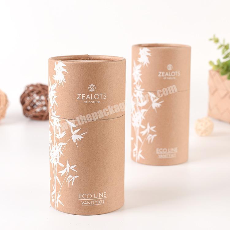 Beheart High Grade Eco Friendly Custom Empty Cylinder Candle Cosmetic Composite Cans Packaging Round Shaped Can Box Paper Tube