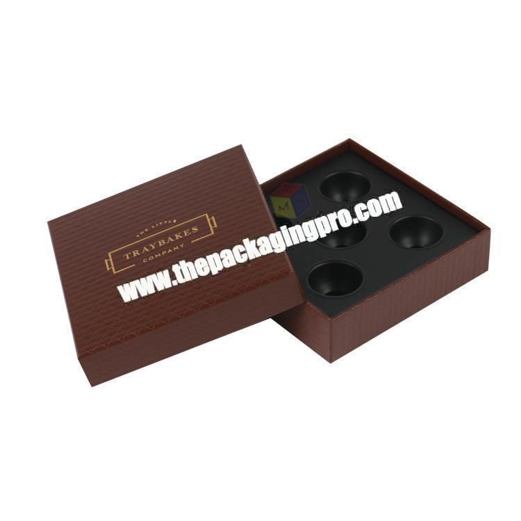 bespoke nice design chocolate truffle box packaging