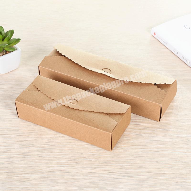 Best custom design kraft packaging boxes foldable  wholesale paper gift box