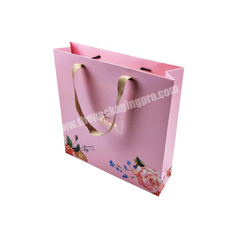Best Price Gift Box Packing Bag Portable Rope Clothing Shoes Custom Design Size Box Packing For Shopping