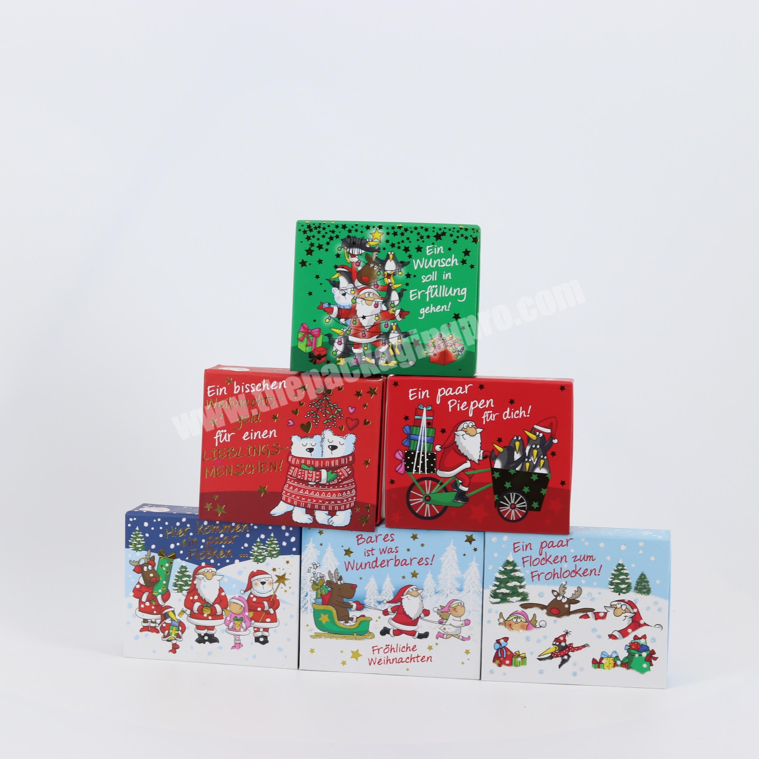 Best Price High Quality Custom Clamshell Box Small Size Christmas Gift Boxes With Magnet