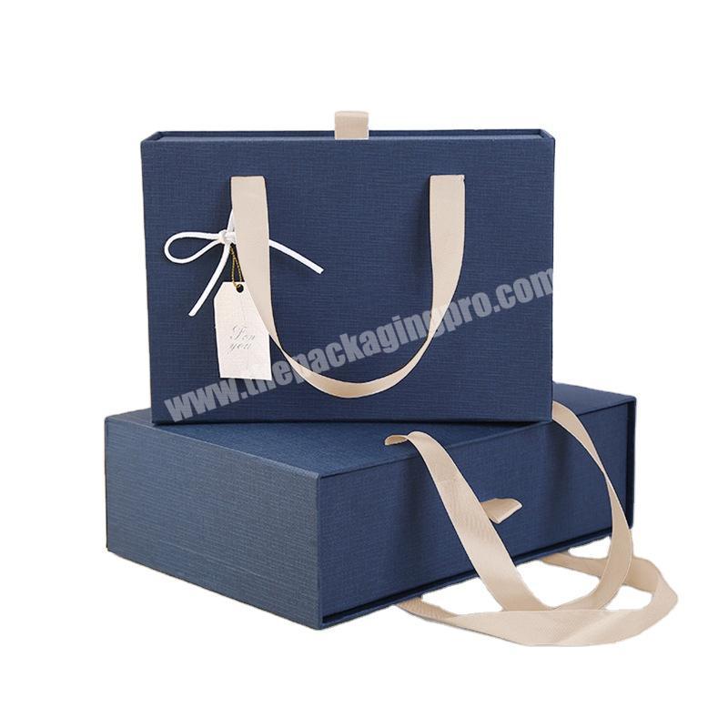 Best price paper packaging box for white simple packaging of boutique gifts