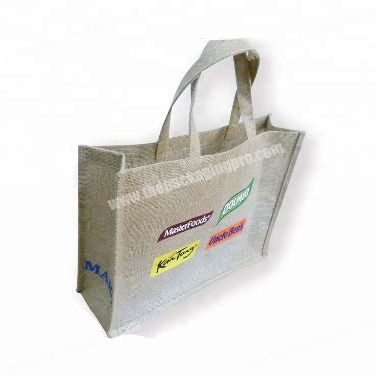 Best prices high capacity for wholesale waterproof storage jute bag