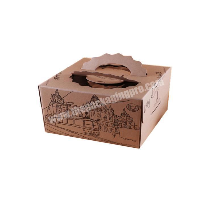 Best quality biodegradable food box cake box tall