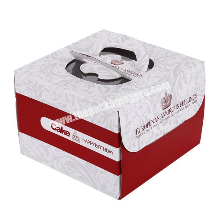Best quality cake boxes in bulk cake transparent box