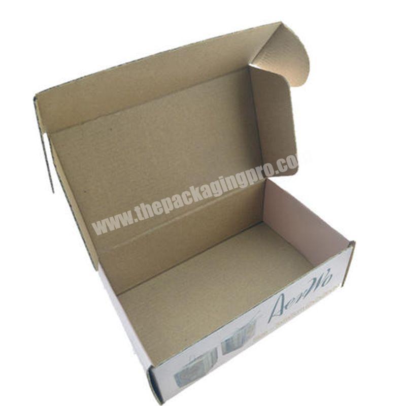 Best Quality Corrugated Light Pink Custom Mailer Box For Clothes