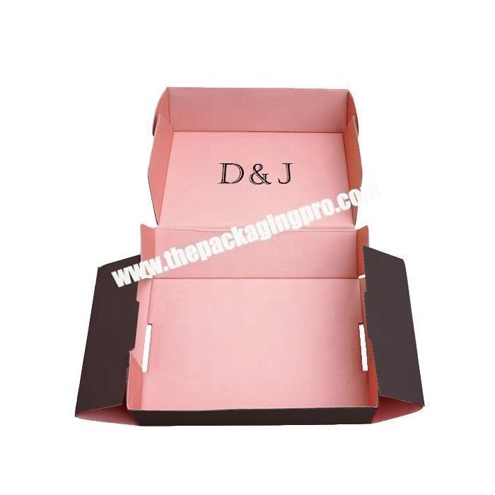 Best quality e flute paper packaging corrugated mailing box