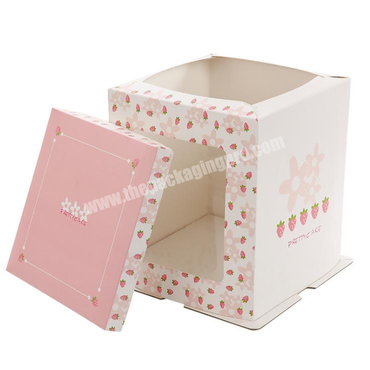 Best quality food delivery box cup cake box