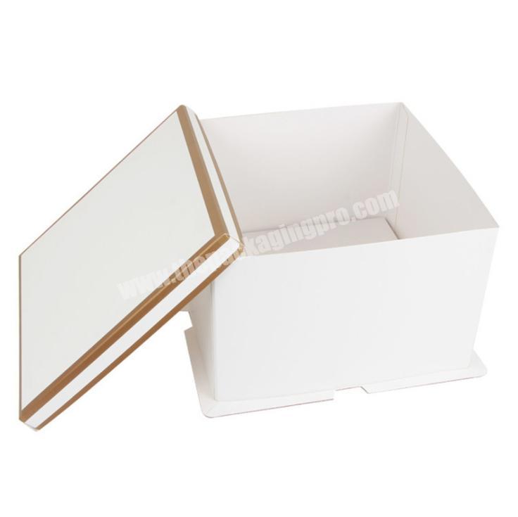 Best quality food paper box tall cake box