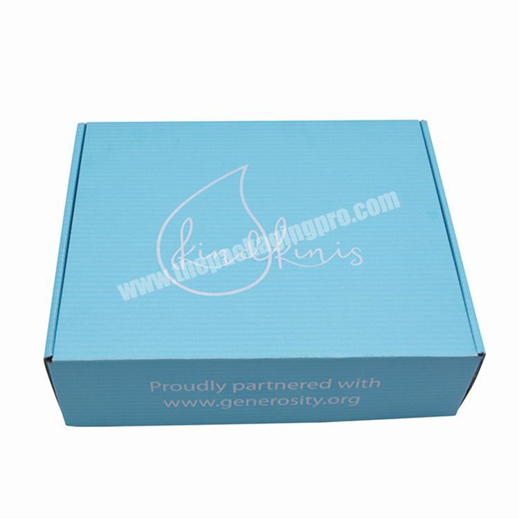 Best quality full color luxury gift box beautiful subscription mailer box corrugated shipping box for sale for skincare product