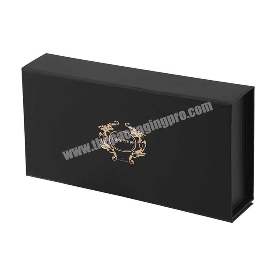 best quality hot sell foldable gift box black
