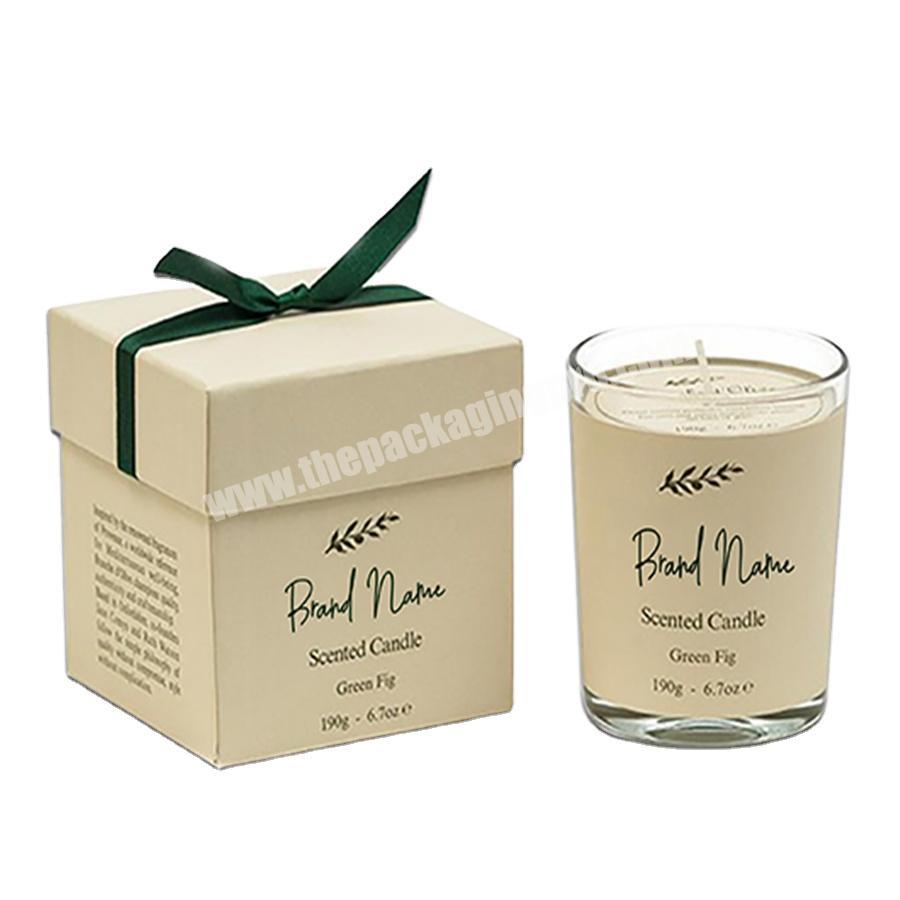 best quality new custom packaging box candle