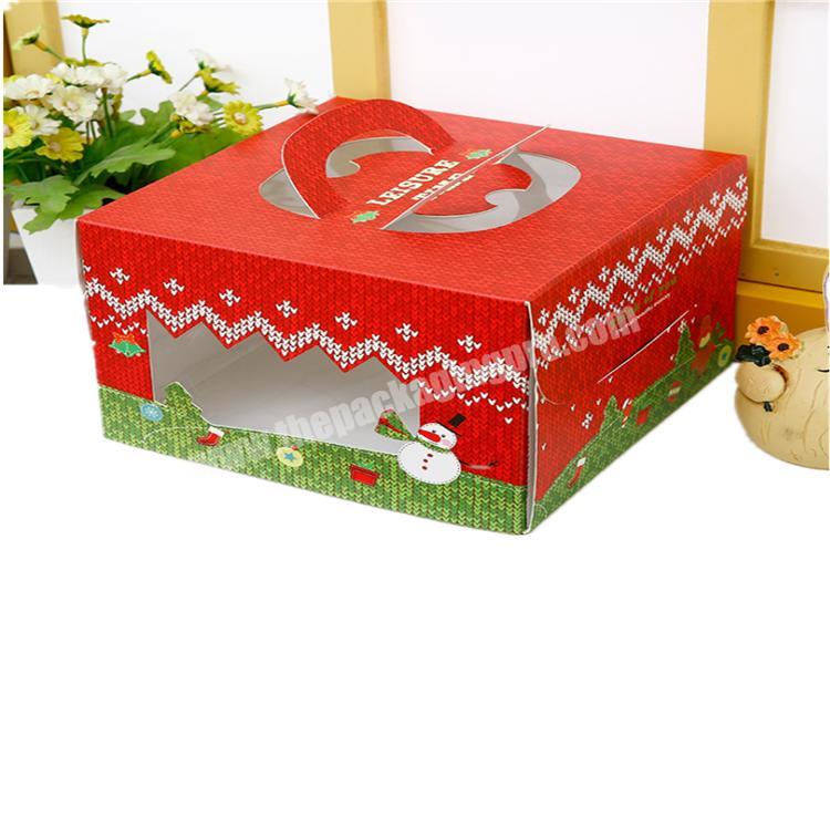 Best quality plastic food box cake box white