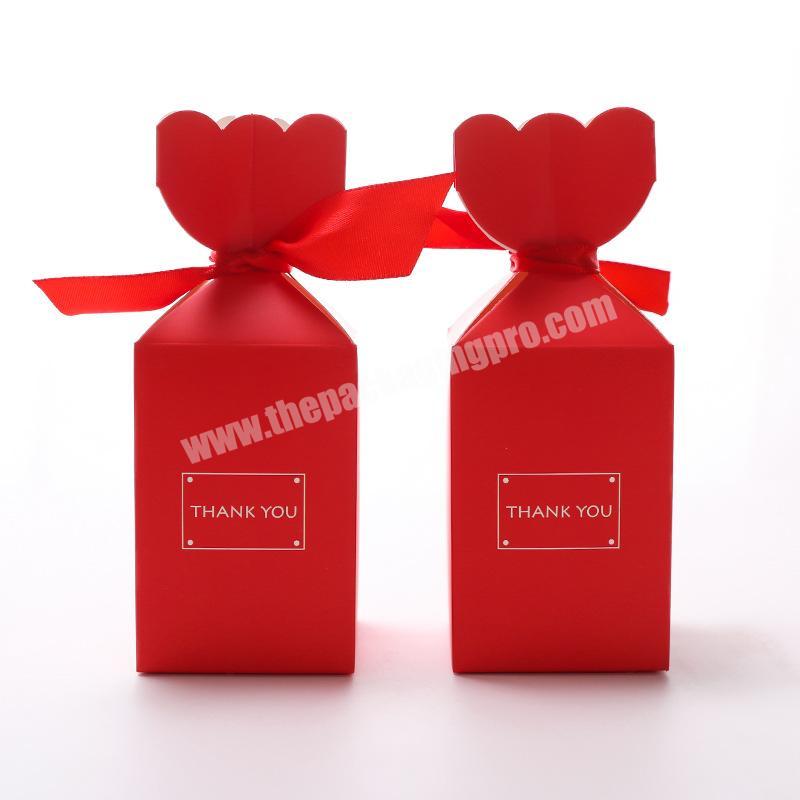 Best Quality wedding card box wedding candy box wedding invitation box made in China