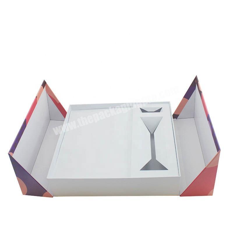 best sell custom color printing cardboard cosmetic glass bottles packaging box