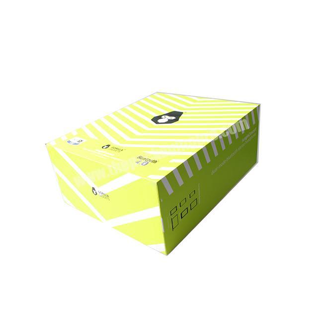 Best seller handmade cardboard paper electronic bluetooth packaging box with custom color