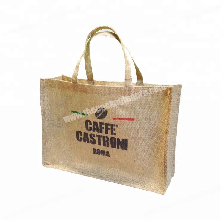 Best seller high capacity durable eco-friendly business jute gunny bag