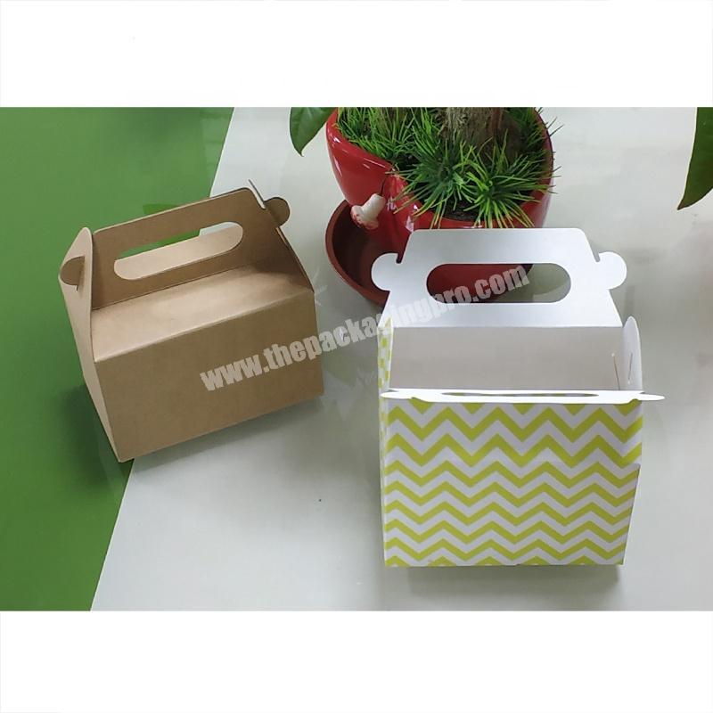 Best Selling Custom Kraft Cake Box With Handle