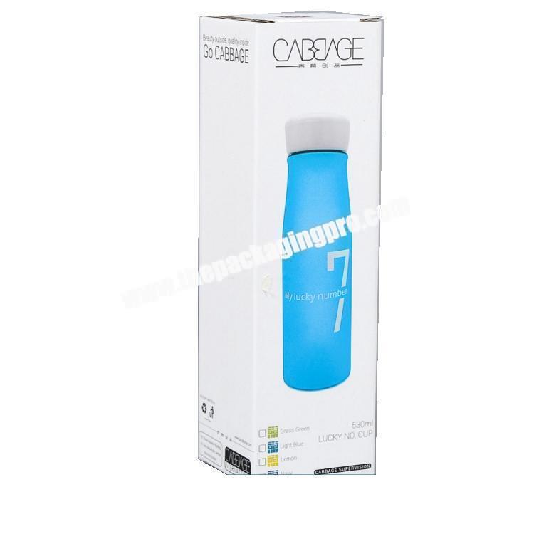 Best Selling Items Crystal Water Bottle Customized Cardboard Paper Box Cardboard Box