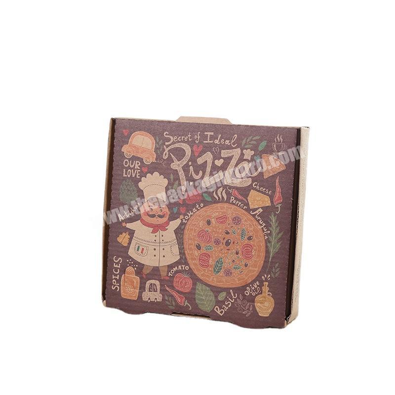 Best selling items pizza box food grade custom carton pizza boxes 24 inch pizza box