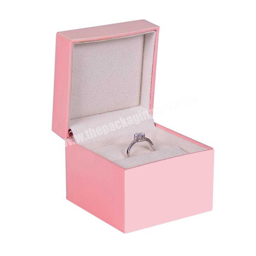 Best selling products pink ring jewelry paper gift box packaging