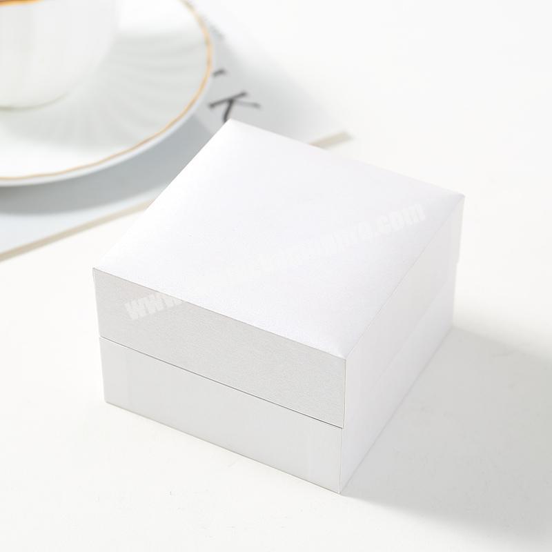 Best Selling white Luxury Pu Leather Organizer Watch Display Strap Storage Packaging Gift Box Watch Box Custom Logo