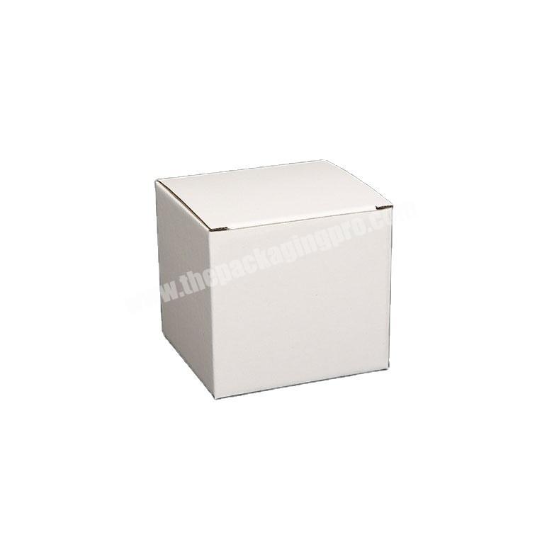 Biodegradable colorful paper corrugated bottle packing cute mug custom boxes with logo packaging