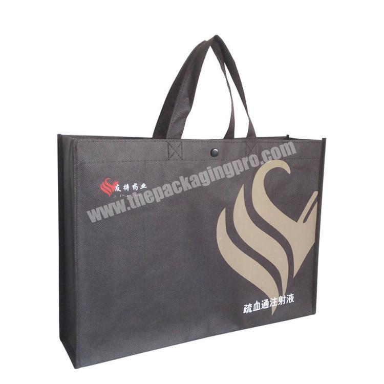 Biodegradable non-woven polypropylene custom fabric bags for shopping