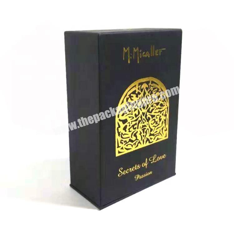 Biodegradable Recyclable Cardboard Paper Packaging Perfume Gift Box For Bottles
