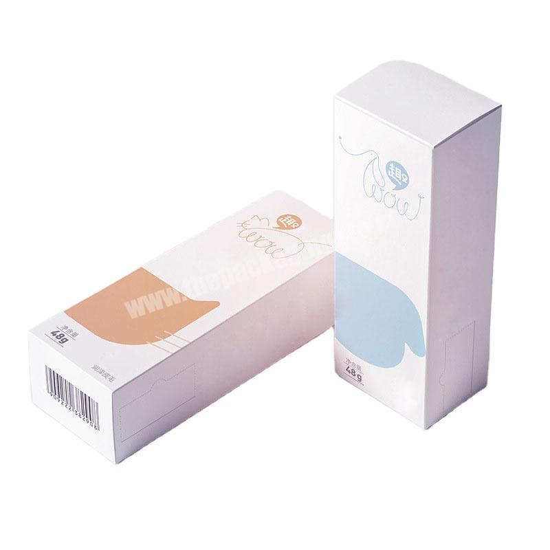 Biodegradable Recycled colored macaron gift perfume packaging boxes from china