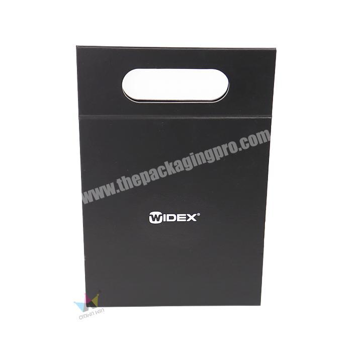 Biodegradable Recycled Folded Luxury Custom Printed Paper Packing Bag Whole With Handles