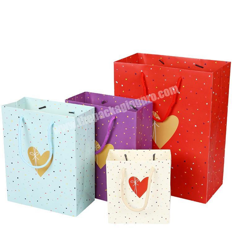 Birthday Gift Packaging Bags Lovely Heart Bag