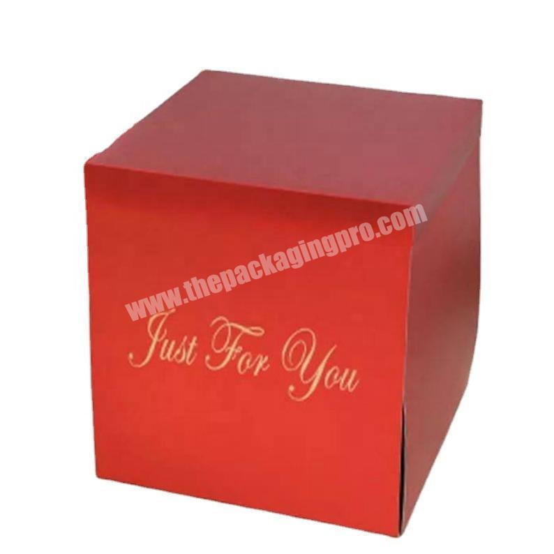 Birthday party surprise explosion gift box proposal mysterious romantic gift box