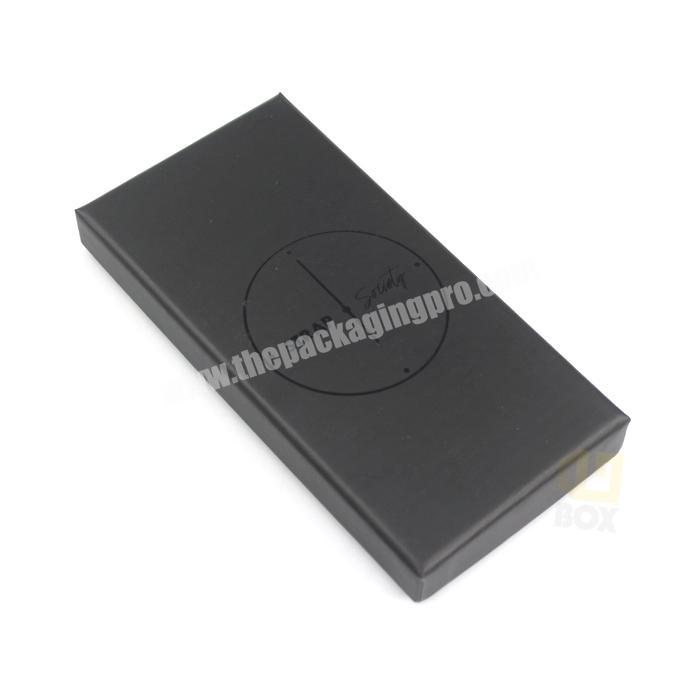 Black Cardboaard Waterproof Square Personalised Gift Box  Within EVA Or Foam Inner Material
