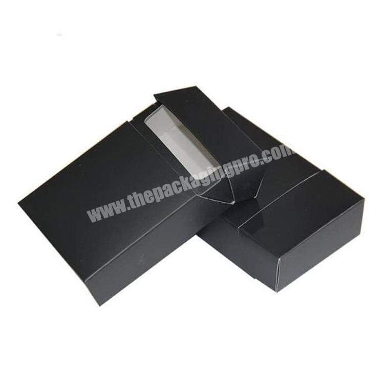 Black e-Cigarette Case Lightweight Paper Cardboard e-Cigarette Box Poker box